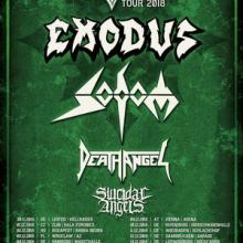 MTV Headbangers Ball Tour 2018 poster