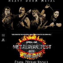 Exorcism MetalWar Fest 2014 poster