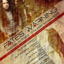 Fates Warning Euro Tour 2018 poster