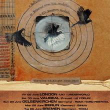 Fates Warning Euro Tour 2017 poster