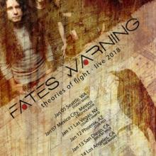 Fates Warning US & Mexican Tour 2018 poster