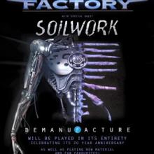 Fear Factory US Tour 2016 poster