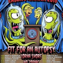 Fit For An Autopsy US Tour 2016 poster