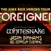 Foreigner North America Tour 2018 poster