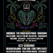 Fort Rock Festival 2018 poster