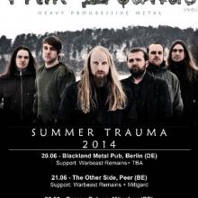 Frail Grounds European Summer shows 2014 poster