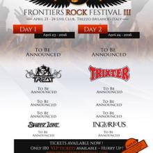 Frontiers Rock Festival III poster