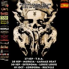 Furyon Spain tour 2014 cover