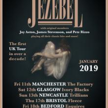 Gene Loves Jezebel UK Tour 2019 poster