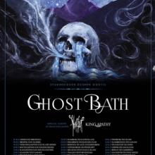 Ghost Bath Euro Tour 2017 poster