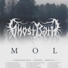 Ghost Bath Euro Tour 2018 poster
