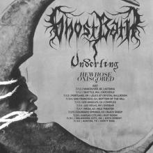 Ghost Bath North American Tour 2016 poster