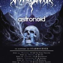 Ghost Bath North American Tour 2017 poster