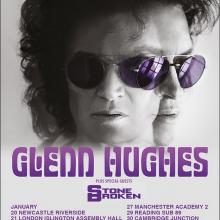 Glenn Hughes UK Tour 2017 poster