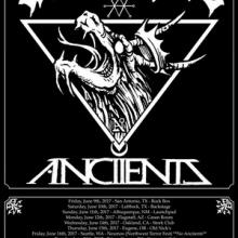 Goatwhore North American Tour 2017 poster