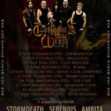 Gorthaur's Wrath tour flyer 2013