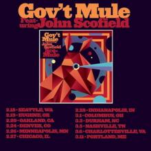 Gov’t Mule Sco-Mule tour 2015 poster