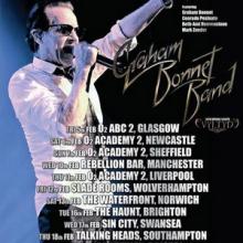 Graham Bonnet Band UK Tour 2016 poster