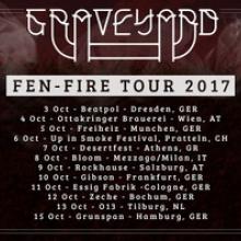 Graveyard Euro Tour 2017 poster