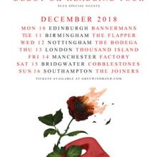 Greywind UK Tour 2018 poster
