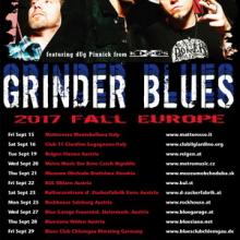 Grinder Blues Euro Tour 2017 poster