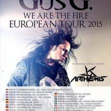 Gus G. Euro Tour 2015 poster