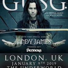 Gus G. London Show 2019 poster