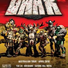 GWAR Australian Tour 2018 poster
