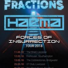 Haema UK Tour 2018 poster