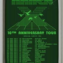 Haken UK & European Tour 2017 poster