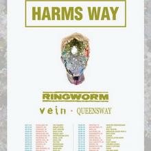 Harm’s Way North American Tour 2018 poster