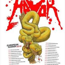 Havok European Tour 2016 poster