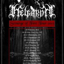 Helgardh North American Tour 2013 poster