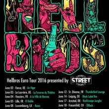 Hellbros Euro Tour 2016 poster