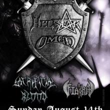 Helstar and Omen US Live Show 2016 poster