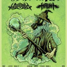 High On Fire US Tour 2018 poster