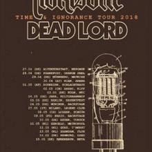 Horisont and Dead Lord Euro Tour 2018 poster