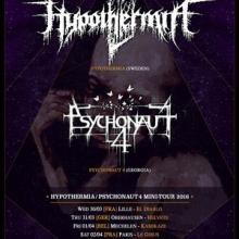 Hypothermia Euro Tour 2016 poster