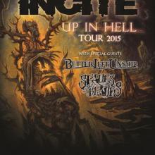 Incite Up in Hell US Tour 2015 poster