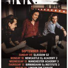 INK. UK Tour 2018 poster