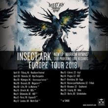 Insect Ark Euro Tour 2018 poster