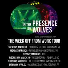 In The Presence Of Wolves US Tour 2016 poster