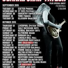 Joanne Shaw Taylor UK Tour 2015 poster