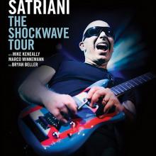 Joe Satriani The Shockwave UK Tour 2015 poster