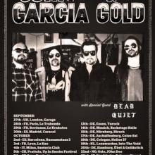 John Garcia & The Band Of Gold Euro Tour 2018 poster