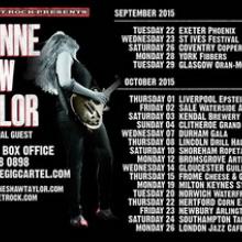 Joanne Shaw Taylor Autumn UK Tour 2015 poster