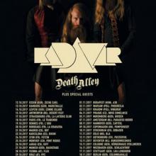 Kadavar Euro Tour 2017 poster