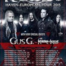 Kamelot Euro Tour 2015 poster