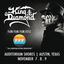 King Diamond Fun Fun Fun Fest 2014 poster