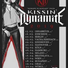 Kissin’ Dynamite EuroTour 2019 poster